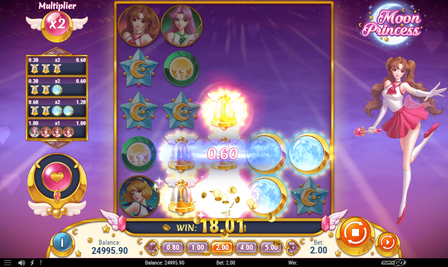 girl power bonus feature available after 12bet login