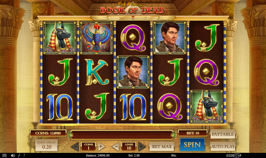12bet app book of dead slot graphics