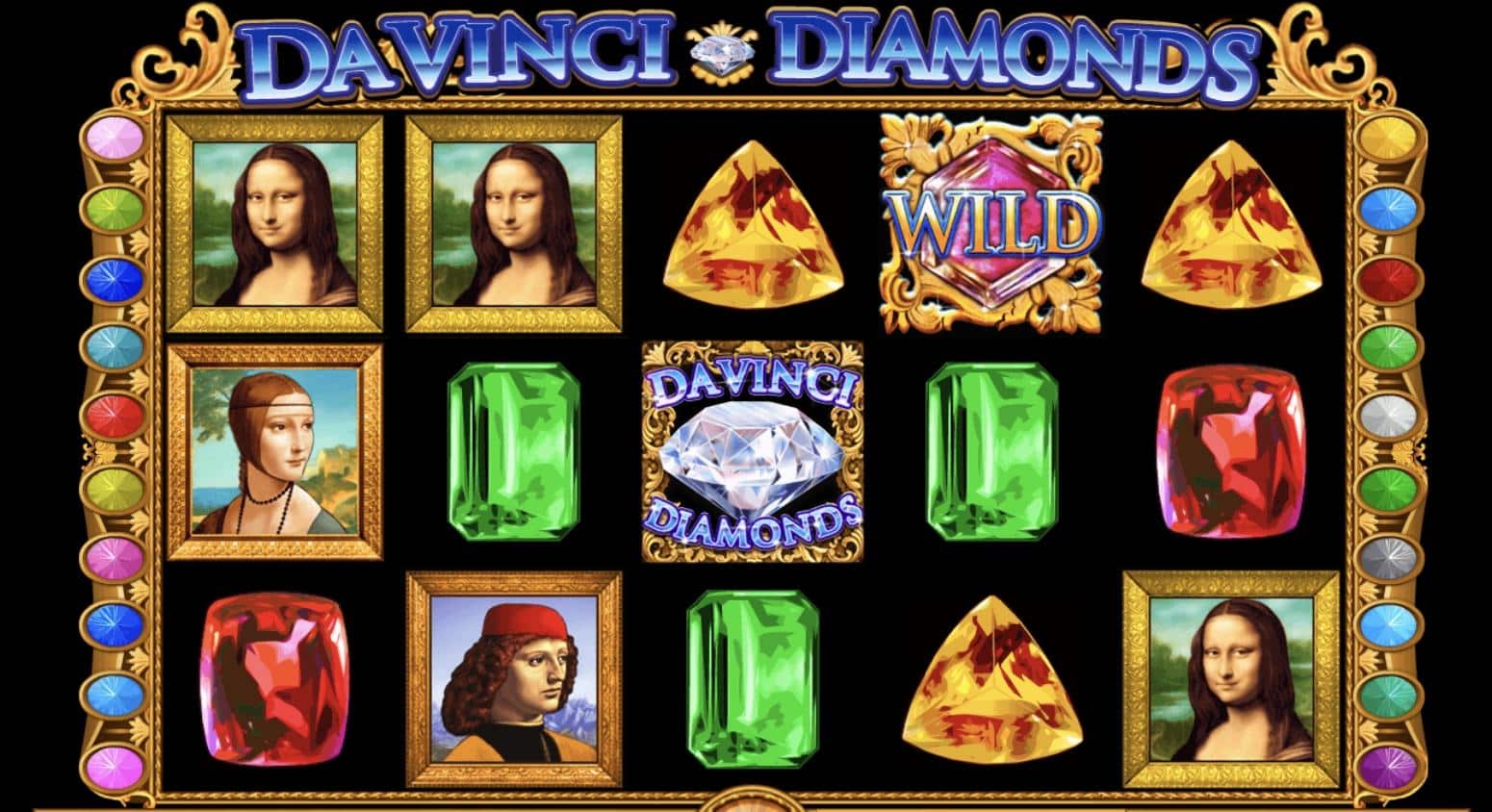da vinci diamonds jewel slots